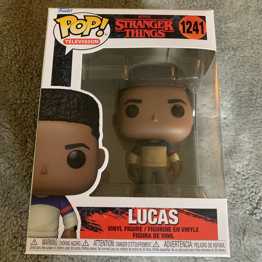 Funko Pop! Television Netflix Stranger Things 4 Lucas #1241 Vinyl Figure 2022